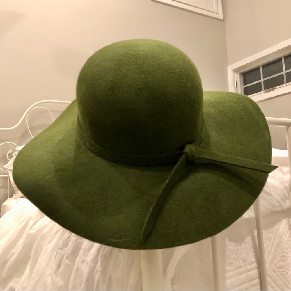 Green Floppy Hat by Gypsy Warrior